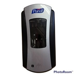Purell LTX 12 Automatic Wall Mounted Hand Sanitizer Dispenser, Chrome/Black